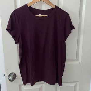 Maroon shirt